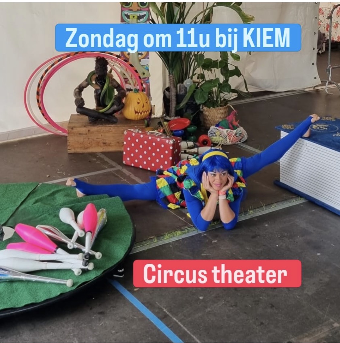 Circus theater zondag 3 mei